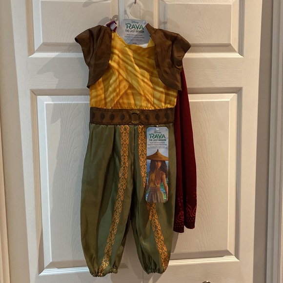 Disney Raya and The Last Dragon Adventure Outfit Halloween Costume Size 4-6X - Picture 13 of 13